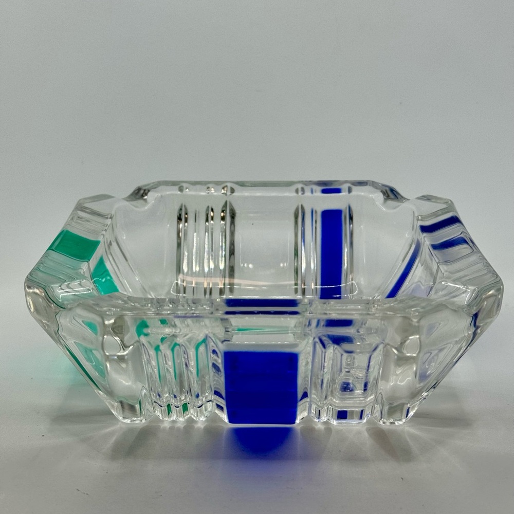 Waltherglas Crystal Ashtray Made in Germany 6.5"